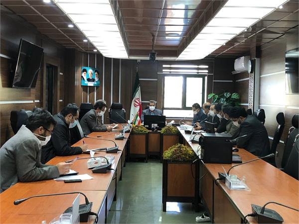 نشست مدیرکل ارتباطات با معاون عمرانی استاندار و جمعی از مدیران دستگاههای اجرایی