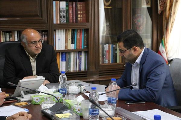 نشست مشترک مدیرکل ارتباطات و فناوری اطلاعات استان با استاندار کرمان