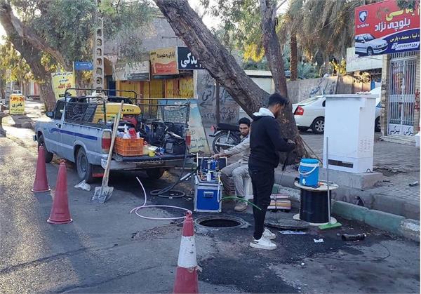 پایان 500 کیلومتر شوت فیبرنوری در شهر بم