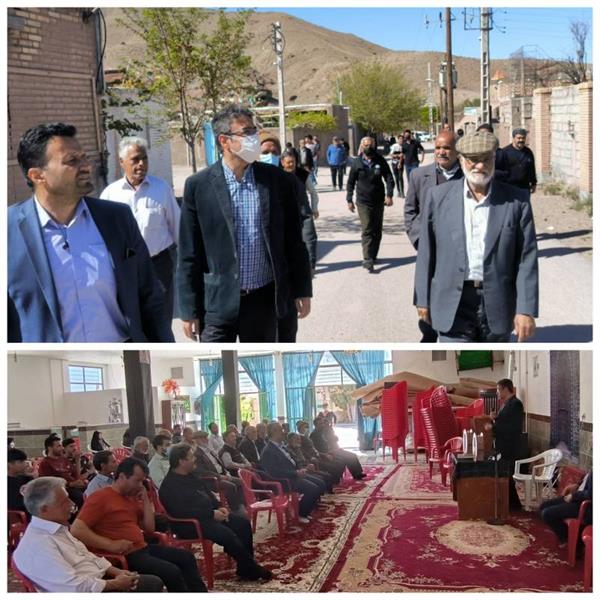 بازدید مدیرکل ارتباطات و‌فناوری اطلاعات ازروستای دارسینویه و ده خانی از توابع شهرستان کرمان