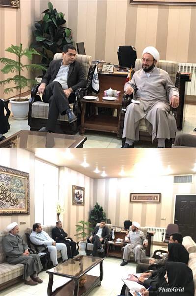 نشست مشترک مدیرکل ارتباطات و فناوری اطلاعات و مدیرکل  تبلیغات اسلامی استان کرمان.