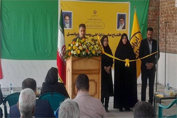 سایت جدید اپراتور ایرانسل در روستای کوشک‌سفلی شهرستان بافت افتتاح شد