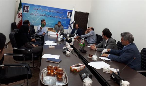 نشست مشترک مدیرکل ارتباطات وفناوری اطلاعات استان کرمان ومدیرعامل کارخانه ارگ جدید بم ،مدیران ونمایندگان شرکتهای FCP وServco در راستای حمایت ازکالای ایرانی