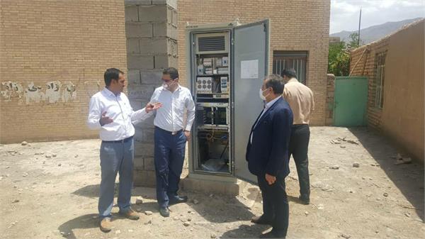 ارائه خدمات تلفن ثابت خانگی واینترنت پرسرعت در روستاهای جوشان وهشتادان شهرستان کرمان