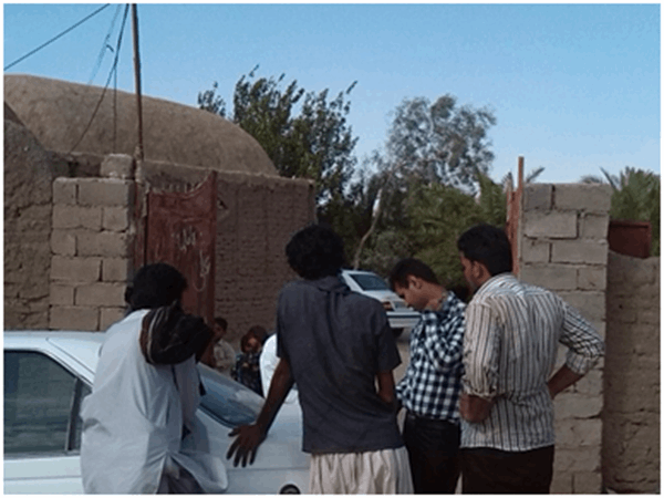 بازدید کارشناسان اداره کل ارتباطات و فناوری اطلاعات کرمان از روستاهای بم، فهرج و ریگان
