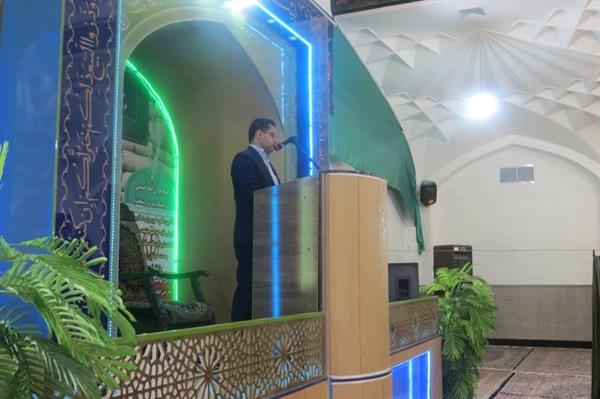 برگزاری میز خدمت ادارات زیر مجموعه وزارت ارتباطات و فناوری اطلاعات درمصلی شهر خانوک استان کرمان