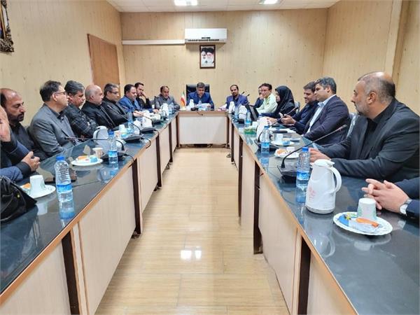 جلسه پیشگیری از وقوع جرم شهرستان رفسنجان با موضوع بررسی مشکلات ارتباطی  برگزار شد
